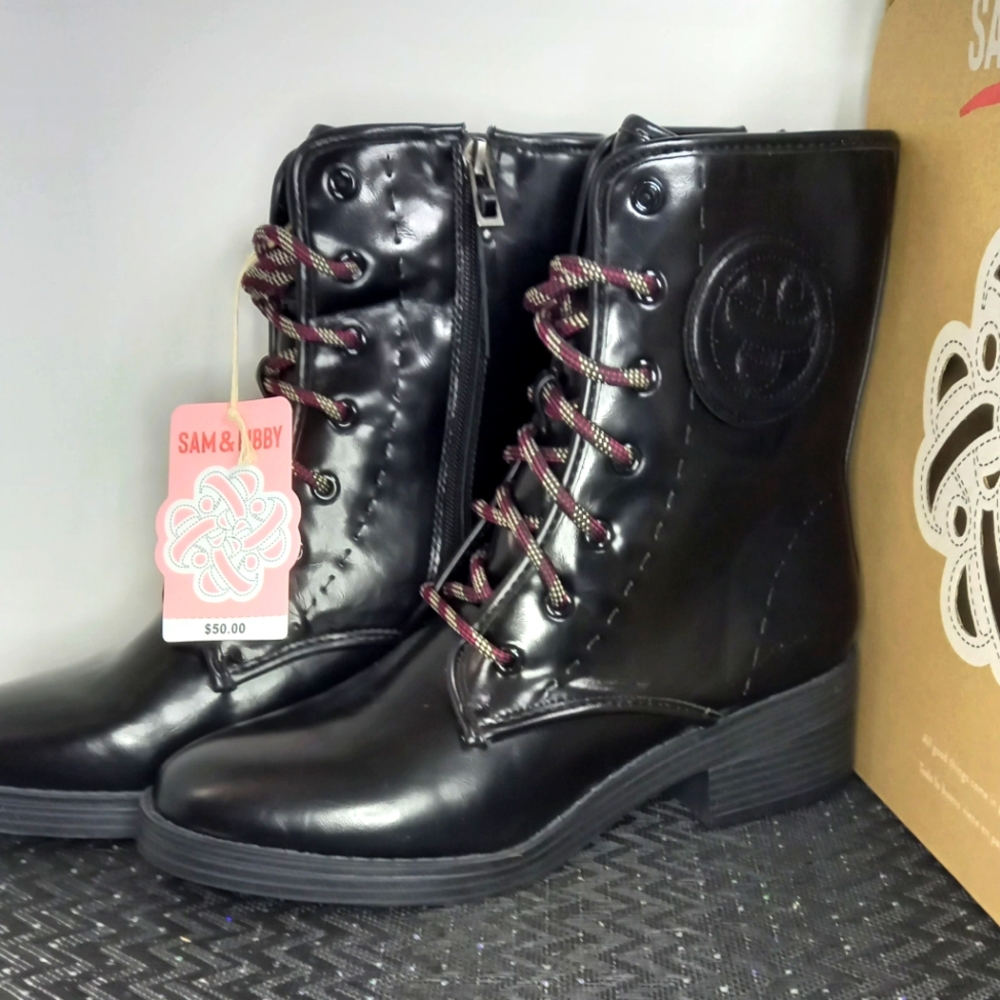 Sam & Libby - Melanie Combat Boots